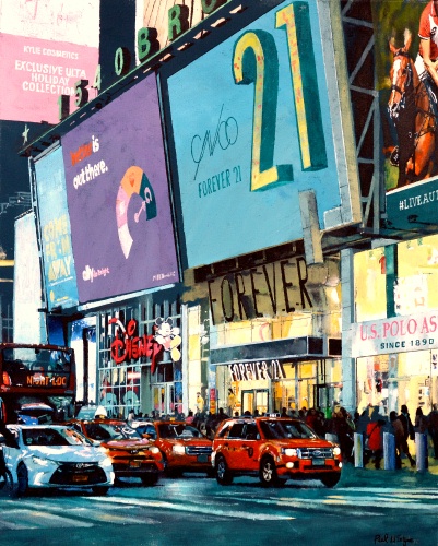 Time Square at Night Time - Click For More