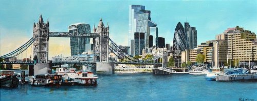 Tower Bridge From Bermondsey - Click For More